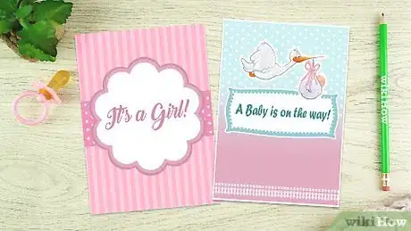 Image titled Make Baby Shower Invitations Step 1