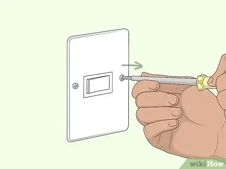 Image titled Cover Light Switch Plates with Scrapbook Paper Step 1