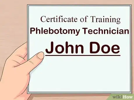 Image titled Get a Phlebotomy Certification Step 9
