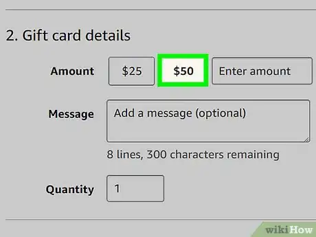 Image titled Buy an Amazon Gift Card on PC or Mac Step 5