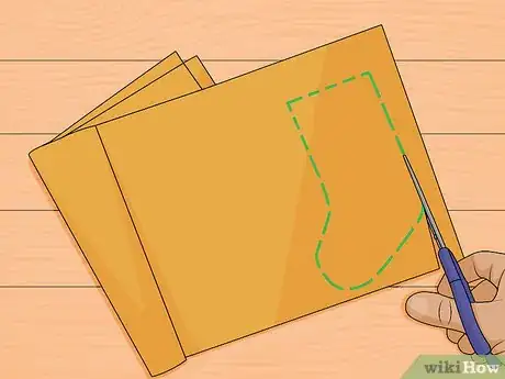 Image titled Make Christmas Stockings from Sweaters Step 2
