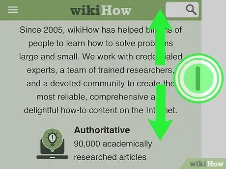 Image titled Use the Scroll Bar on iPhone or iPad Step 5