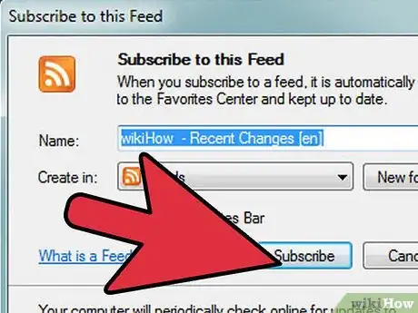 Image titled Subscribe to and Read RSS Feeds with Internet Explorer Step 8