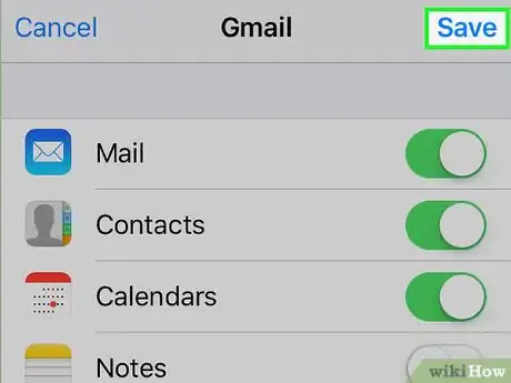 Image titled Edit an Email Account Used for the Contacts App on an iPhone Step 13