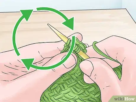 Image titled Knit the Bamboo Stitch Step 3