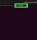Set up a Crontab File on Linux