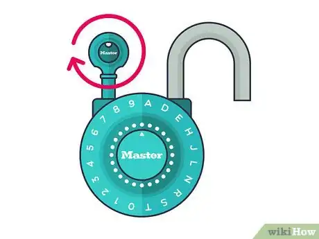 Image titled Reset a Master Lock Step 3