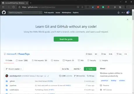 Image titled PowerToys GitHub.png