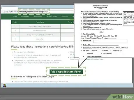 Image titled Apply for a Pakistan Visa Step 3