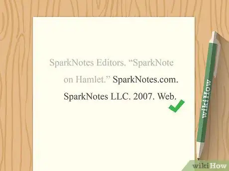 Image titled Cite SparkNotes Step 3