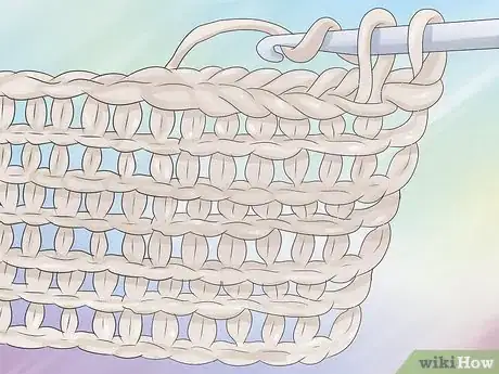 Image titled Crochet a Hooded Scarf Step 7