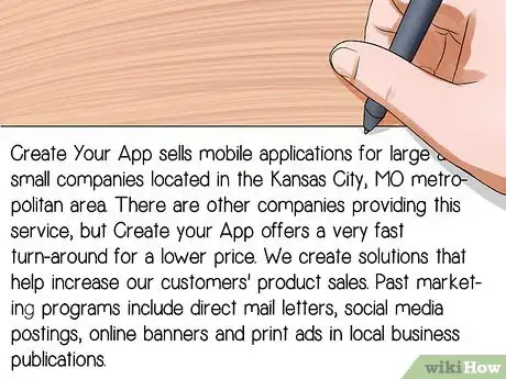 Image titled Write a Business Plan in a Day (or Less) Step 7