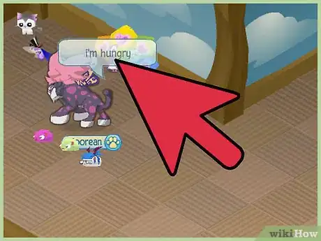 Image titled Get Adopted in the Pillow Room on Animal Jam Step 10
