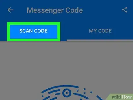 Image titled Add Friends Using Facebook Messenger Codes on Android Step 5