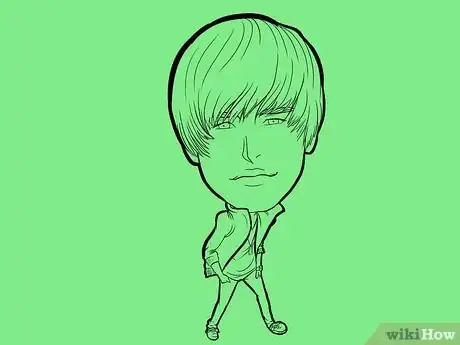 Image titled Draw Justin Bieber Step 13
