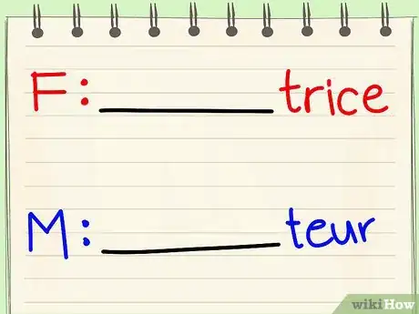 Image titled Change Masculine Nouns to Feminine Nouns in French Step 10