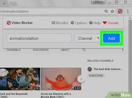 Image titled Block YouTube Channels on PC or Mac Step 14