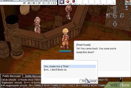 Image titled Get to Your First Job Class on Ragnarok Online Step 11