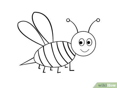 Image titled Draw a Cartoon Bee Step 11