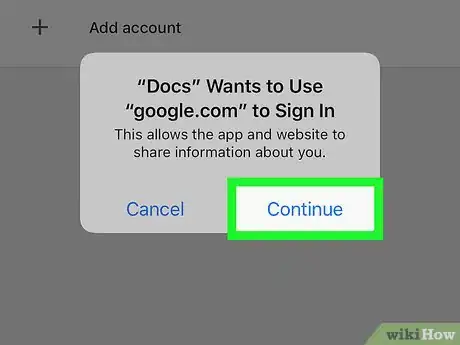 Image titled Switch Google Accounts on iPhone or iPad Step 5