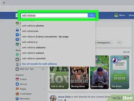 Image titled See Someone's New Friends on Facebook Step 2