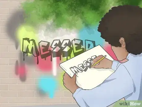 Image titled Create Your Own Graffiti Style Step 1