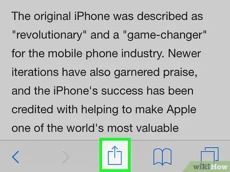 Image titled Quote on Facebook on an iPhone or iPad Step 6