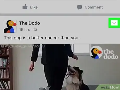 Image titled Report a Post on Facebook Step 3