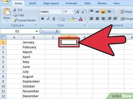 Image titled Add a Drop Down Box in Excel 2007 Step 3
