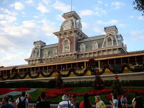 Image titled Magic Kingdom Railroad Station