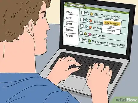 Image titled Change an RSVP from Yes to No Step 1