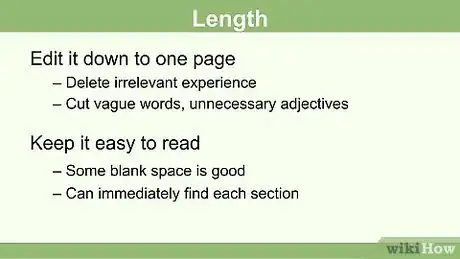 Image titled Write a Neat Resume Step 9