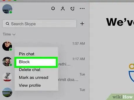 Image titled Appear Offline to Specific Skype Users on PC or Mac Step 6