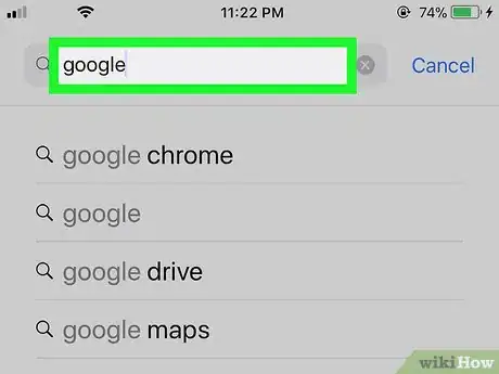 Image titled Use OK Google on iPhone or iPad Step 3