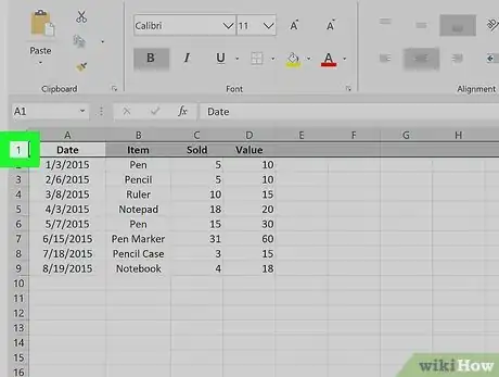 Image titled Set Your Row Height in Excel Step 2