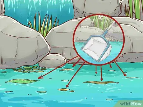 Image titled Clean a Koi Pond Step 7