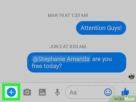 Image titled Ask Questions on Facebook Messenger on Android Step 3