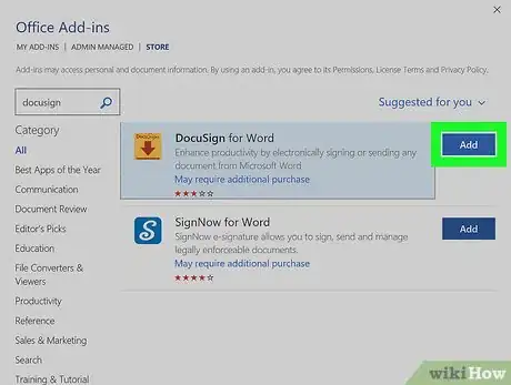 Image titled Add a Digital Signature in an MS Word Document Step 2