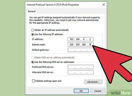 Image titled Make Your Own Ethernet Cable and Set up a Network Between Two Laptops Using Ethernet Cable Step 14Bullet9