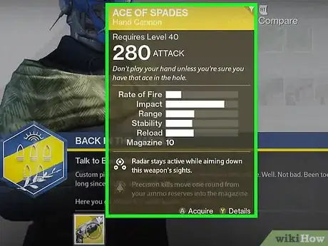 Image titled Properly Use a Hand Cannon in Destiny Step 1