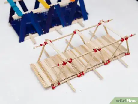 Image titled Build a Model Bridge out of Skewers Step 11