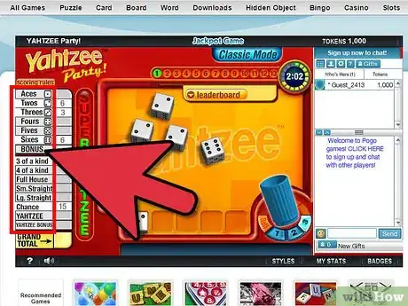 Image titled Play Yahtzee Party on POGO Step 7