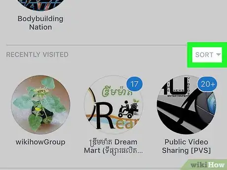 Image titled Organize Facebook Groups on iPhone or iPad Step 8