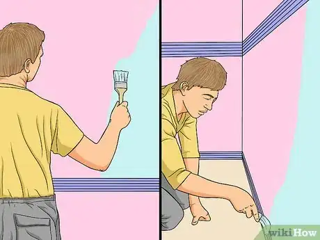 Image titled Paint a Chair Rail Step 17