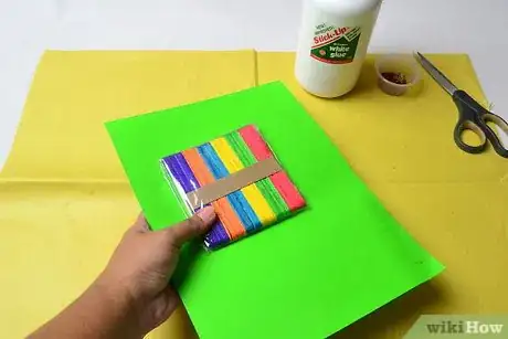 Image titled Make Popsicle Stick Christmas Trees Step 2