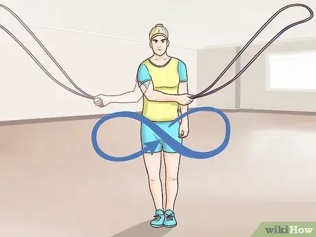 Image titled Use the Rope in Rhythmic Gymnastics Step 8