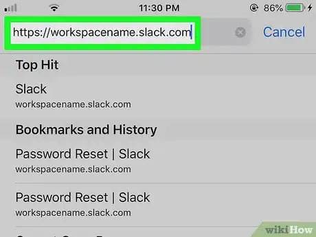 Image titled Delete a Private Slack Channel on iPhone or iPad Step 1