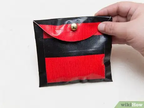Image titled Make a Duct Tape Coin Pouch Step 12