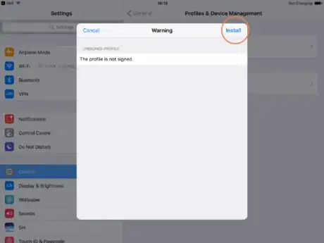 Image titled IPadprofileinstall_warning.png