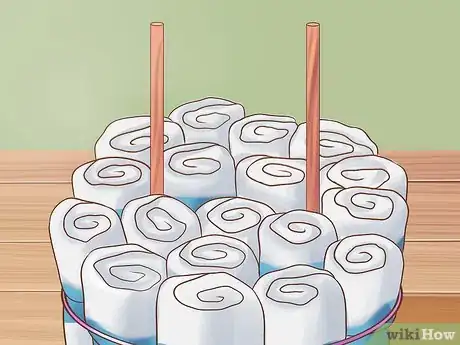 Image titled Make a Diaper Cake Step 6